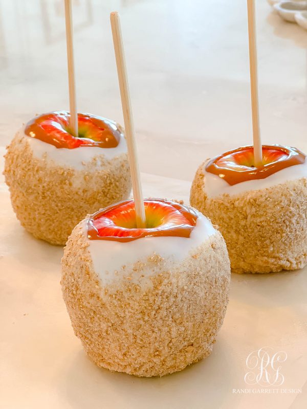 Apple Pie Caramel Apple Recipe Randi Garrett Design