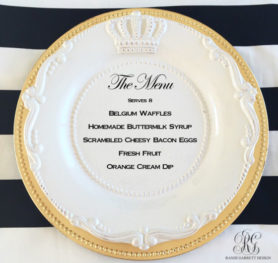 Kade Spade Inspired Brunch - Randi Garrett Design