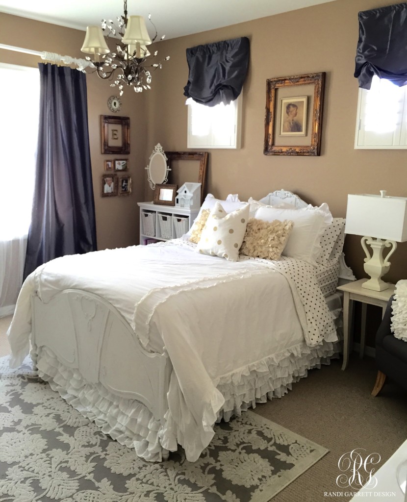 Pink And Gold Girls Bedroom Makeover Randi Garrett Design