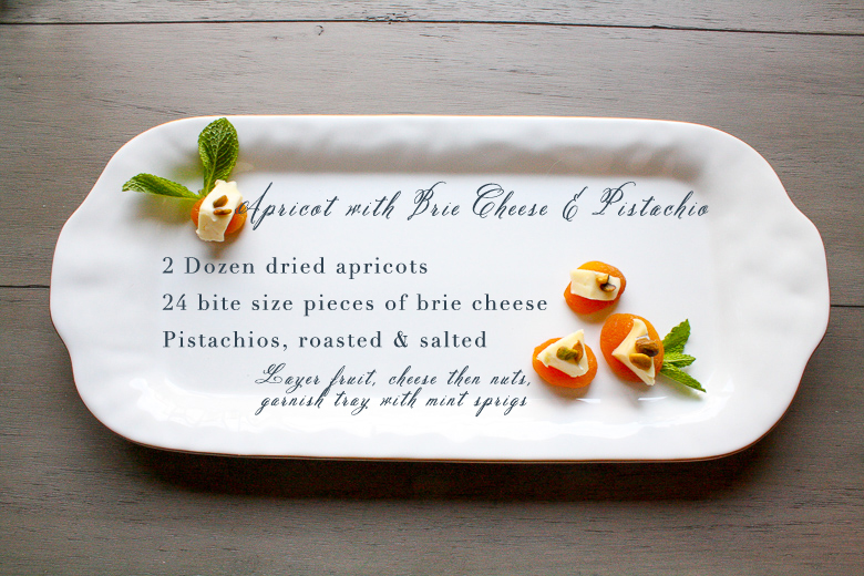 Apricot cheese appetizer recipe