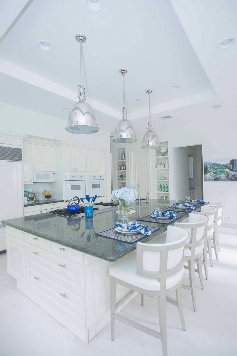 All white kitchen 