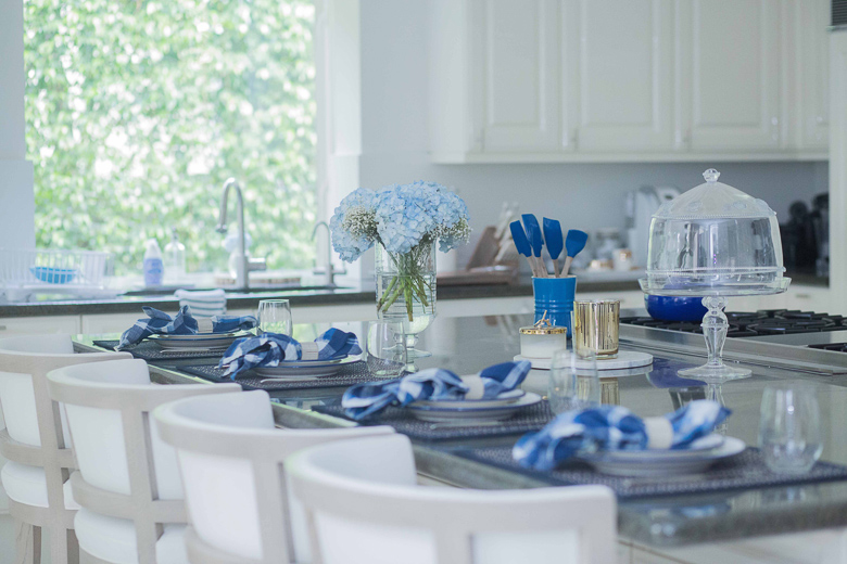 All white kitchen by Amanda -Fashionable Hostess