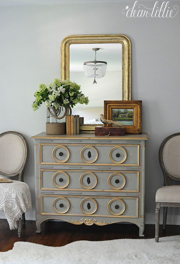 french country master bedroom