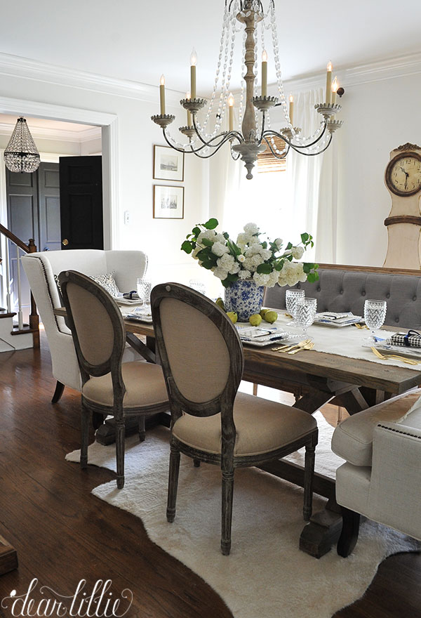 french country dining room