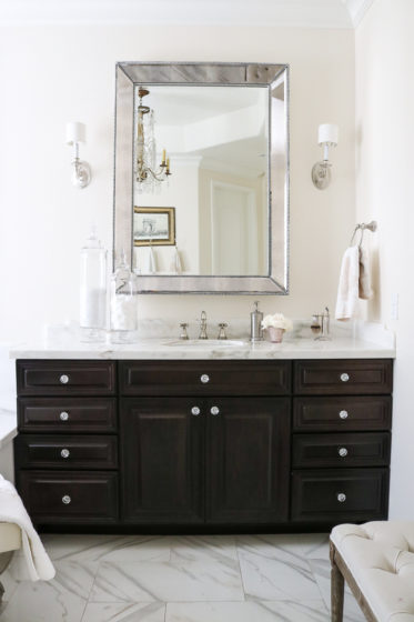 elegant master bathroom remodel tour