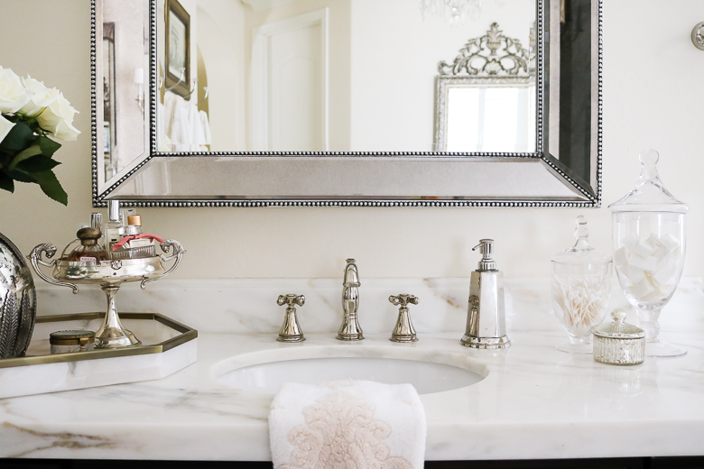 Elegant Master Bathroom Remodel-sink details