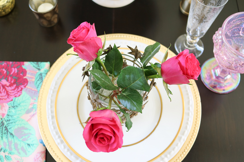 How to arrange roses easily
