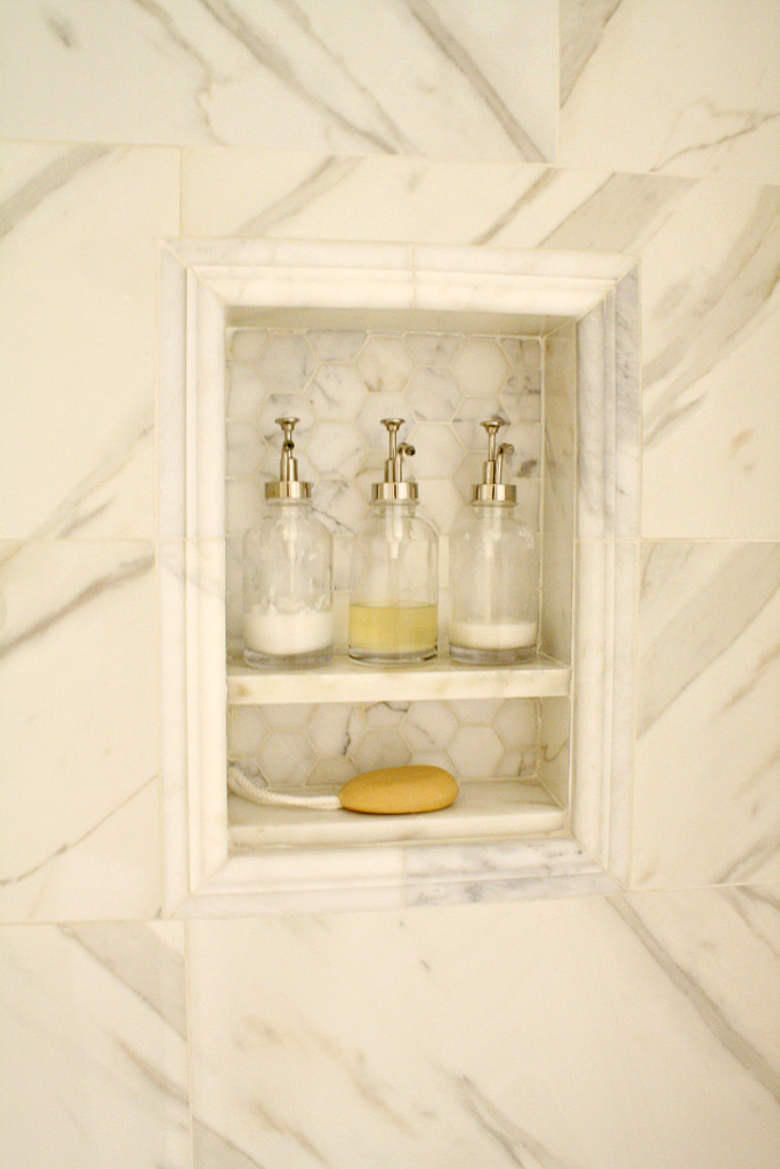 Shampoo Shelf Master Bathroom