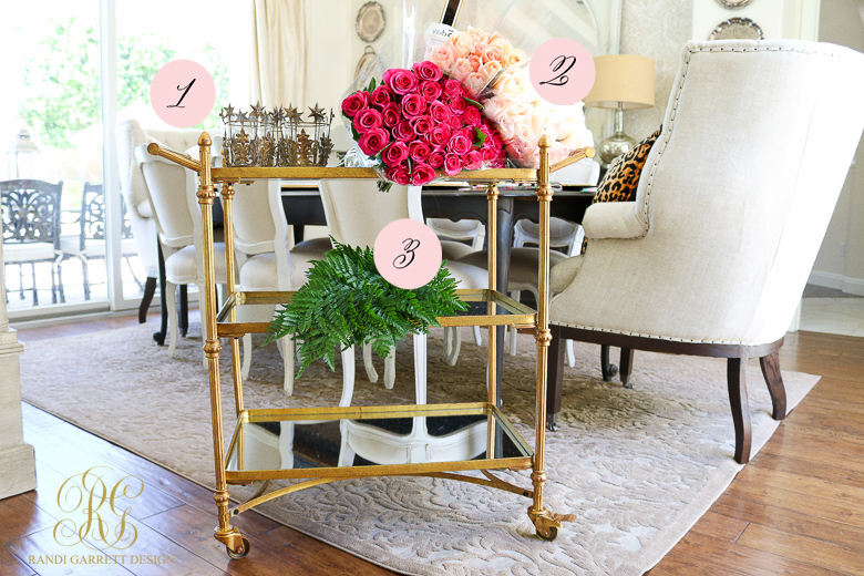 What you need to create an easy floral arrangment