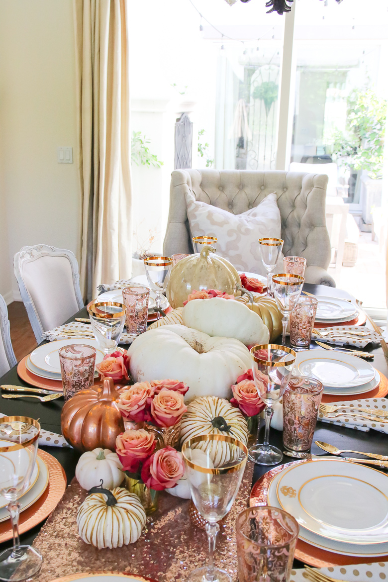 rose-gold-fall-dining-tablescape