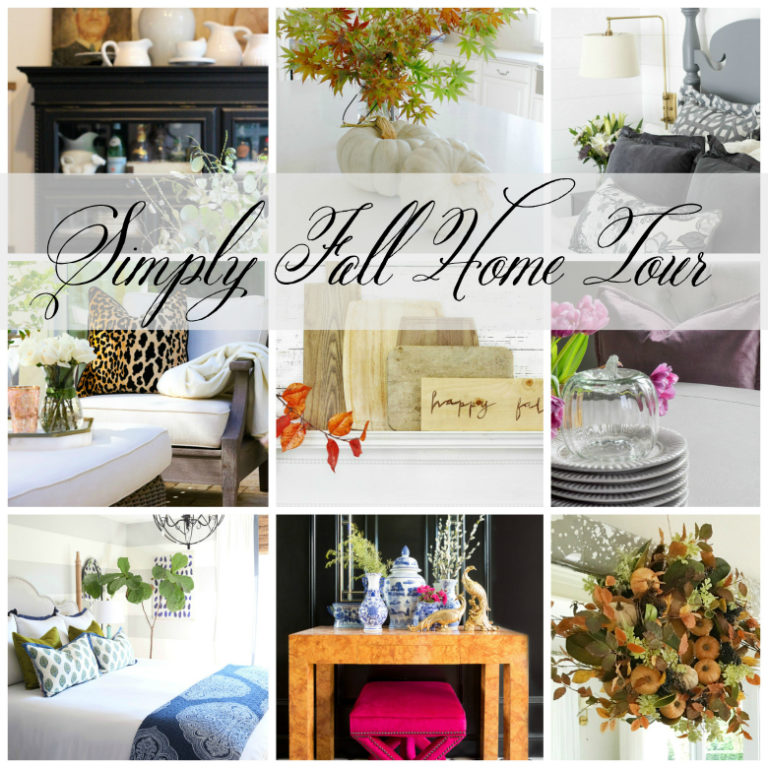 Simply fall home tour fall home tour part 1