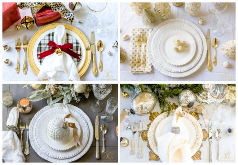 Christmas Place Setting Ideas for the Perfect Christmas Table