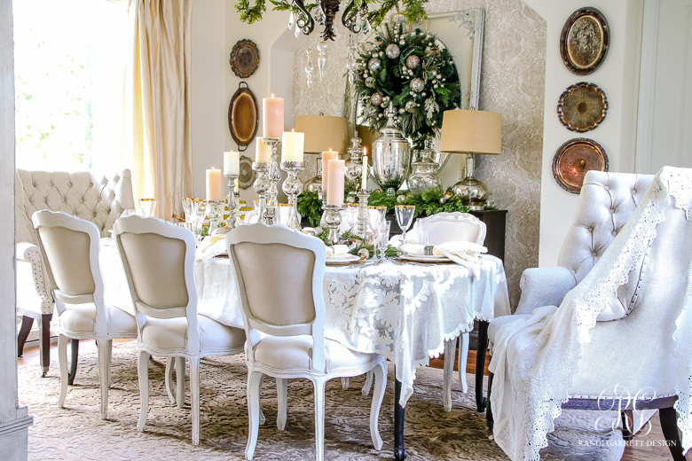 elegant christmas dining room