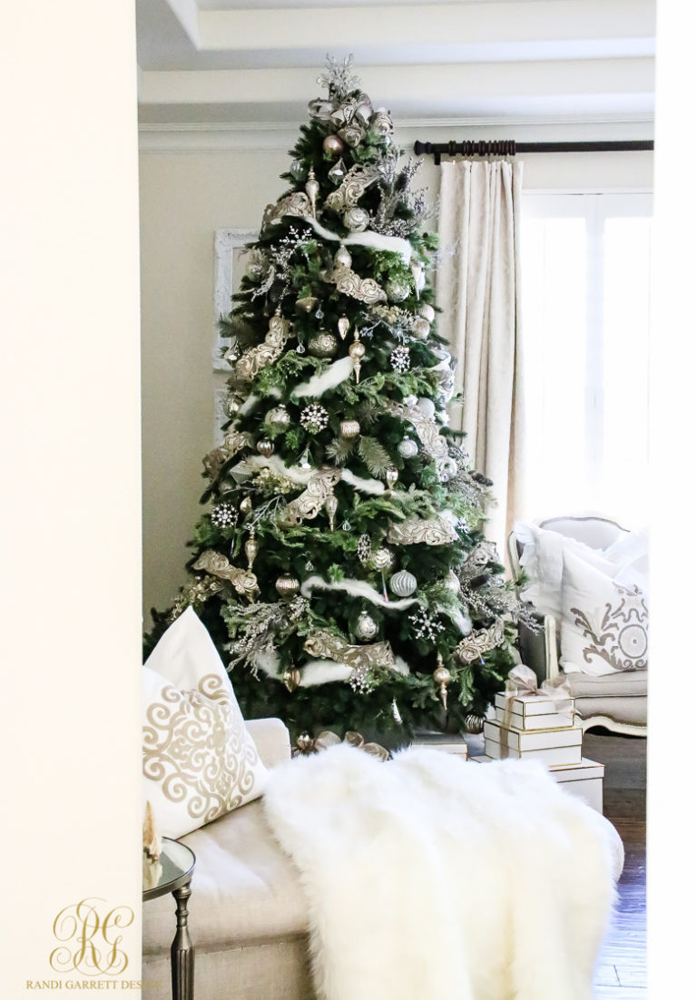 Deck the Halls Christmas Home Tour - Romantic Christmas Bedroom