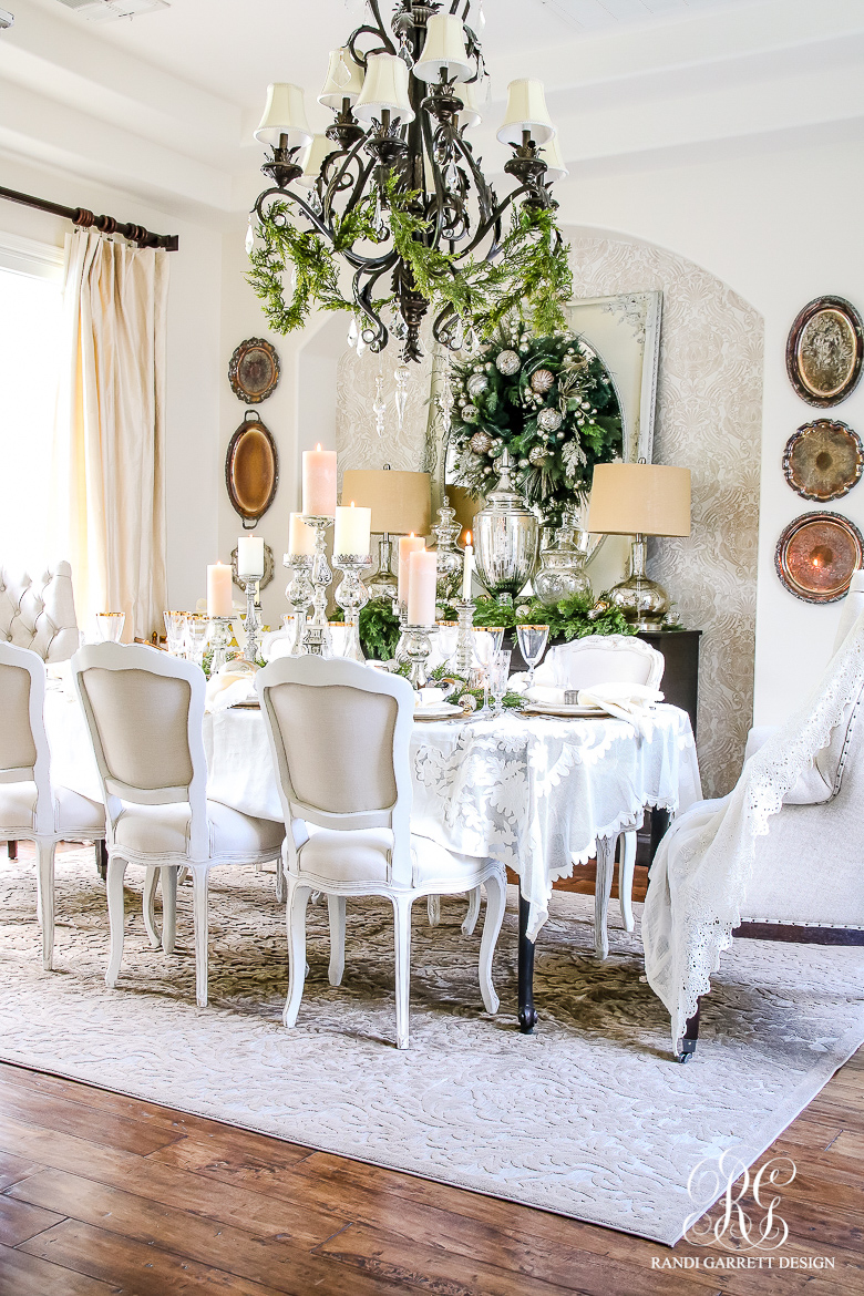 all white dining rooms