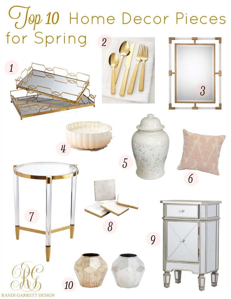 Top 10 Home Decor and Fashion Pieces for Spring - Randi Garrett Design