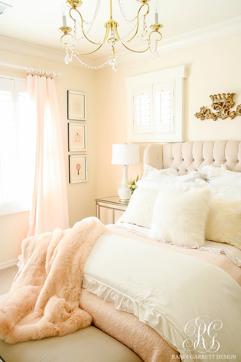  Blush  Pink  Lace Bedroom  Makeover Easy Tips to Refresh 