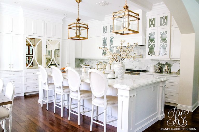 Dark to Light Kitchen Before and After - Elegant White Kitchen Reveal