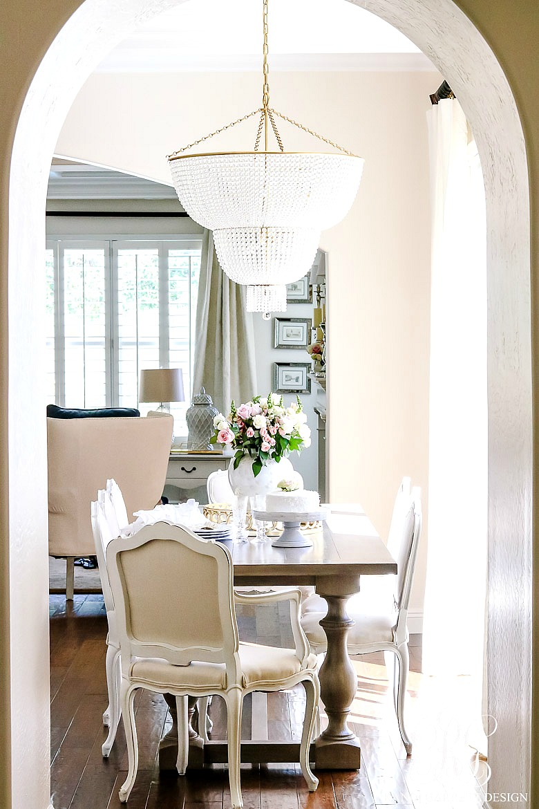 Transitional Kitchen Nook Remodel - Styled for Spring