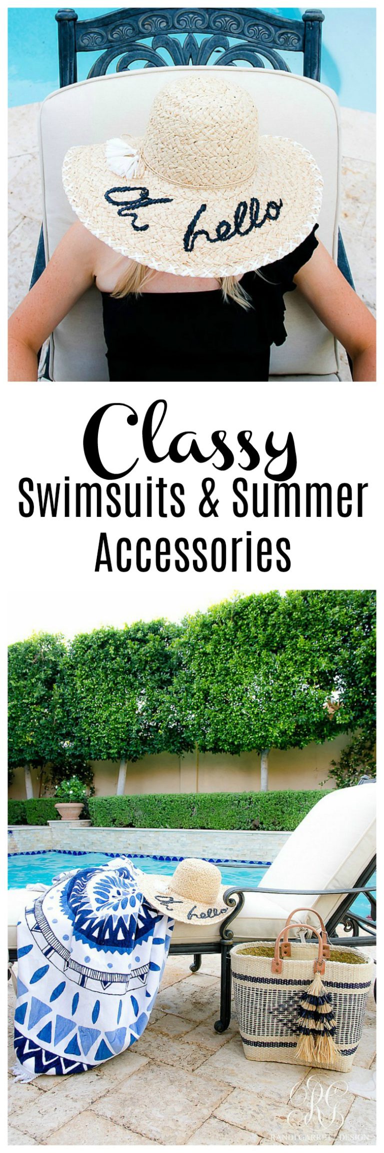 Classy One Piece Swimsuits plus Summer Must Haves