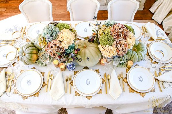 10 Gorgeous Thanksgiving Table Scape Ideas - Randi Garrett Design