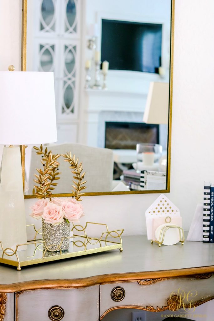 Transitional Family Room Reveal - Randi Garrett Design