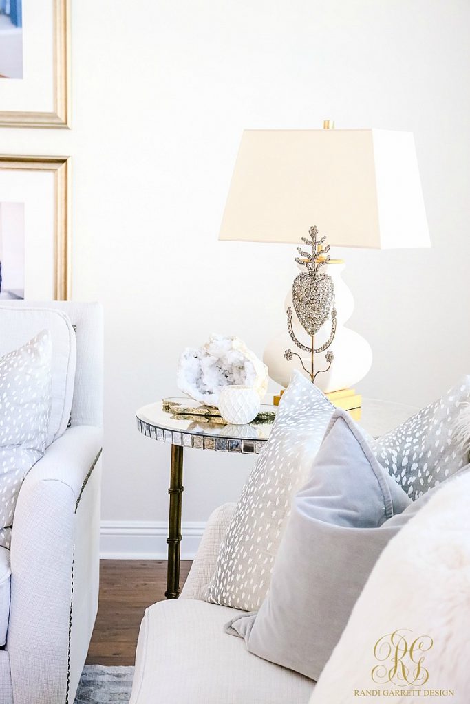 Transitional Family Room Reveal - Randi Garrett Design