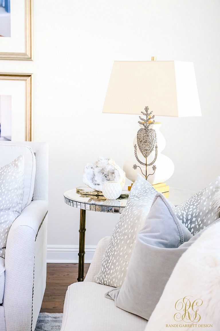 Transitional Family Room Reveal - Randi Garrett Design