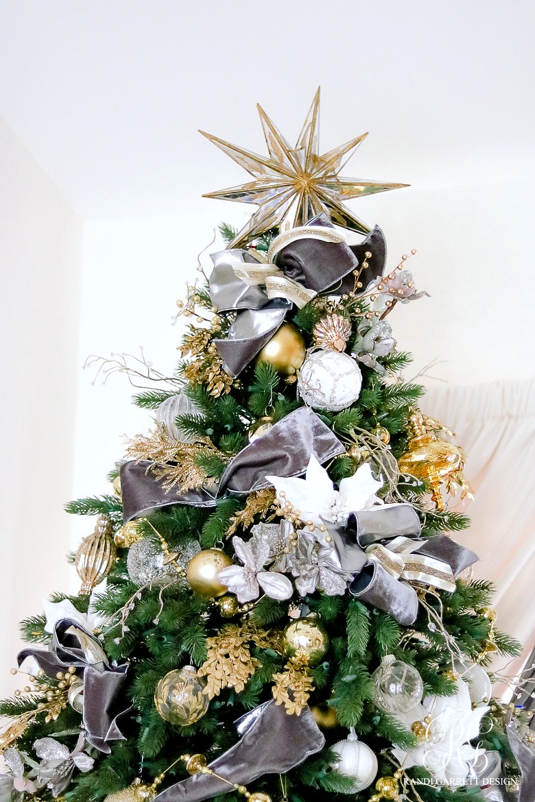 Then each year you can switch up your decor simply by adding new ribbon ornaments and or florals