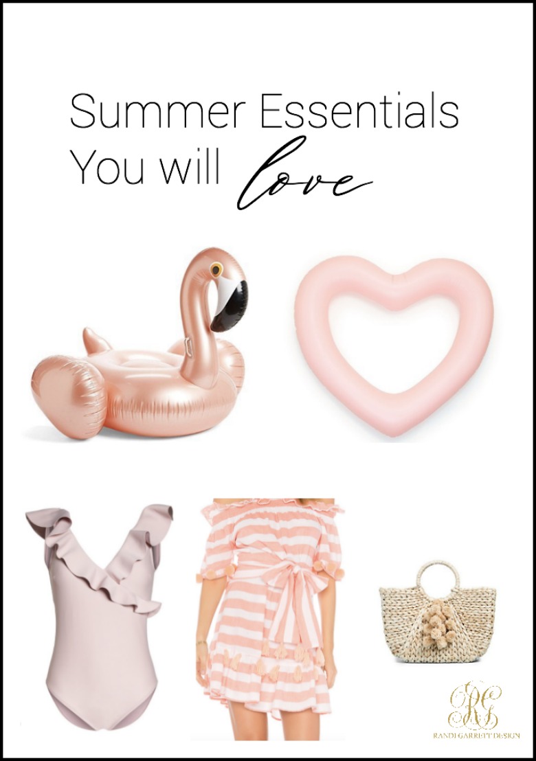 Swim Essentials you will Love - Swimsuits, Coverups, Totes + Floats