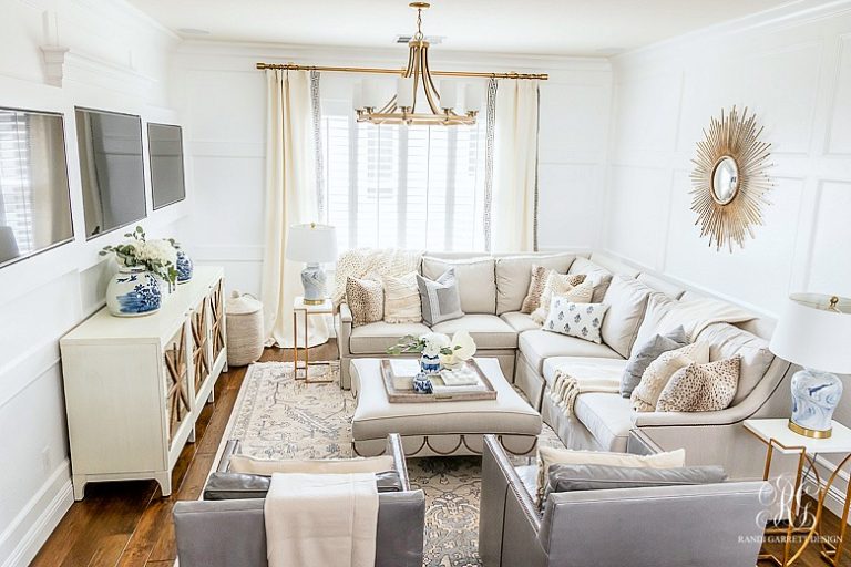 Transitional Family Game Room Reveal - Randi Garrett Design