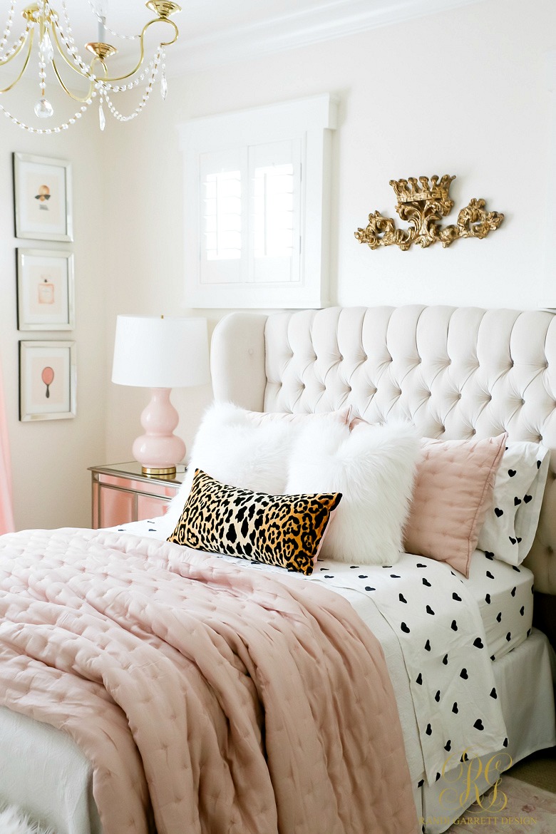 Tips for Cozy Kid's Bedrooms - glam girl's bedroom