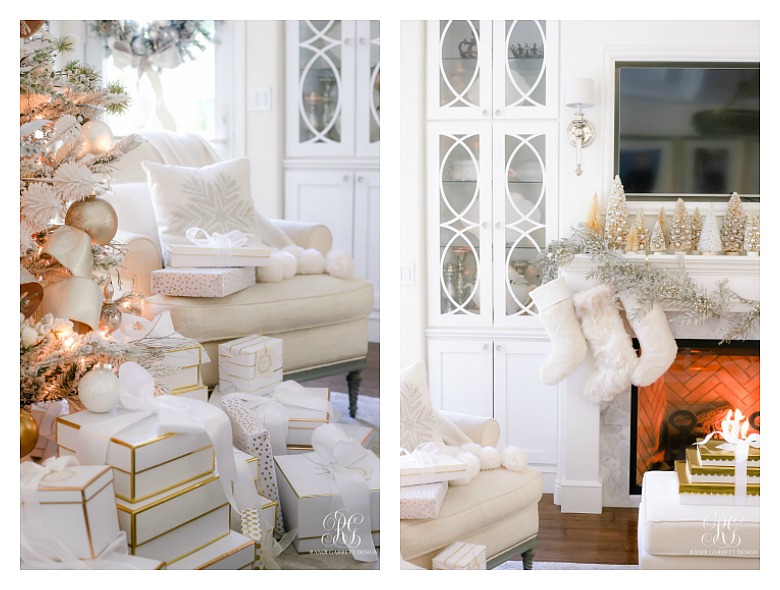 tips to decorate for an all white Christmas 