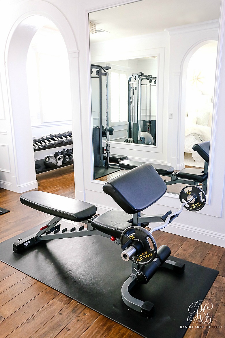 Glam Home Gym Reveal