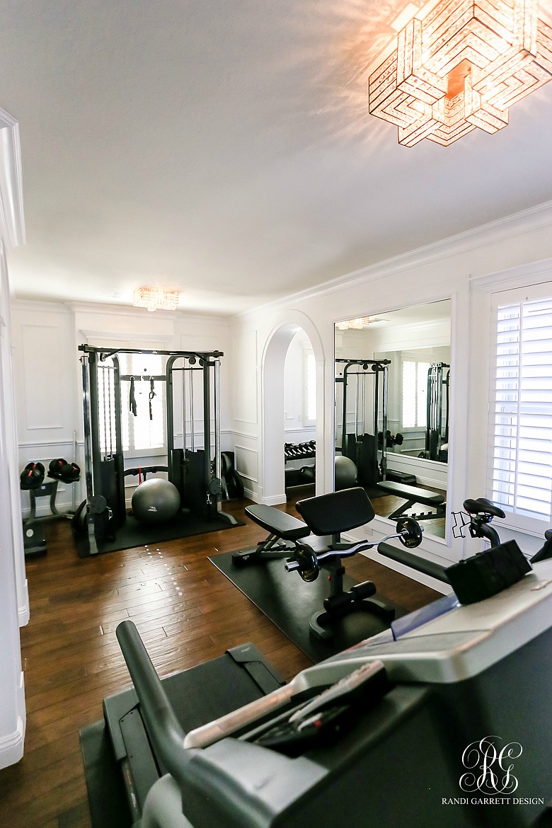 Glam Home Gym Reveal