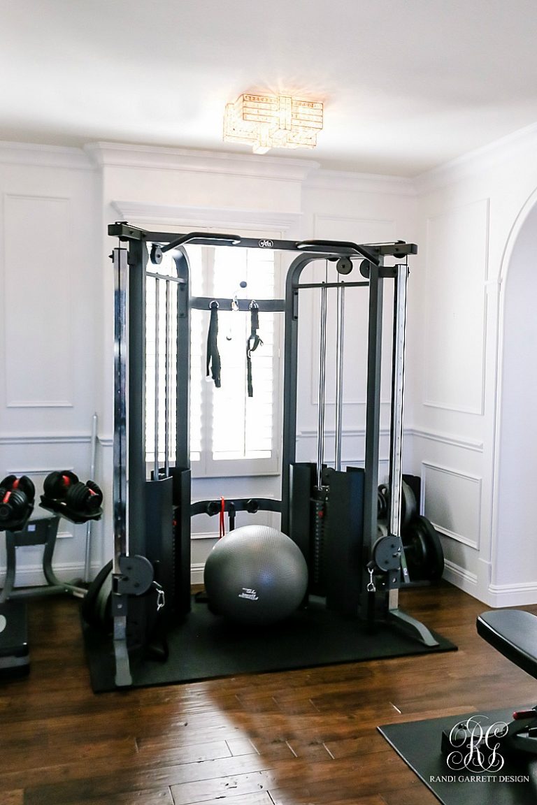 Glam Home Gym Reveal Randi Garrett Design   Glam Home Gym 23 768x1152 