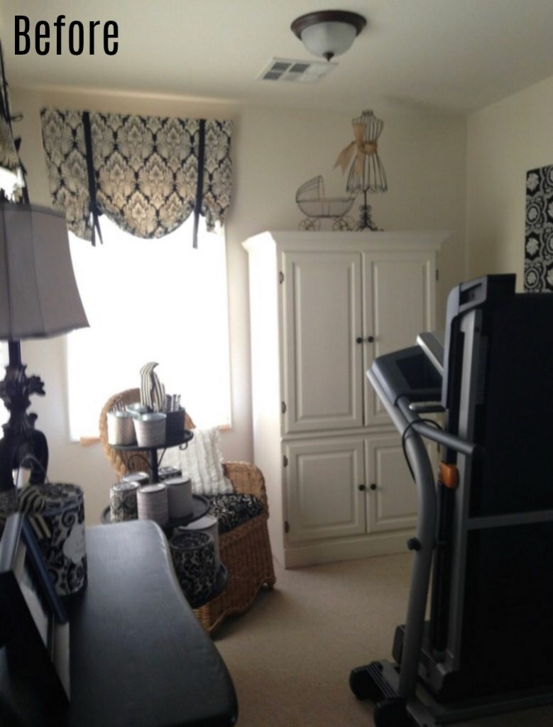 Glam Home Gym Reveal - Randi Garrett Design
