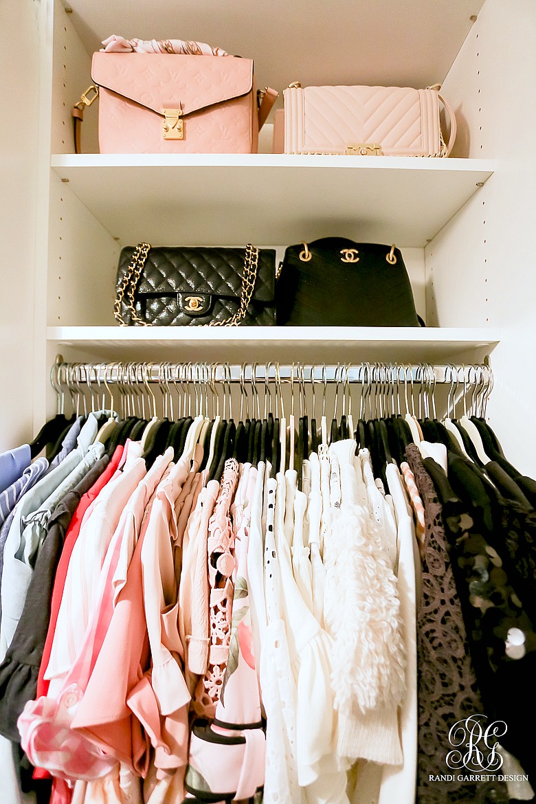 Simple Closet Organizing Ideas - Randi Garrett Design