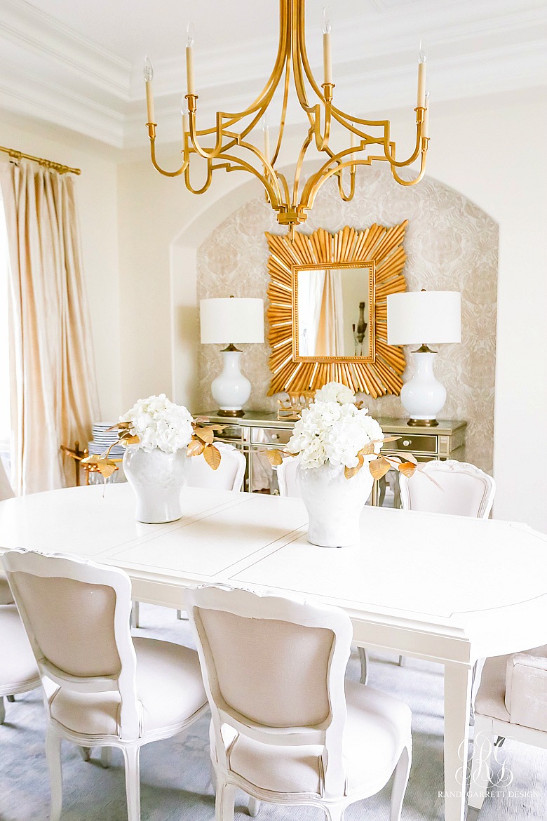 transitional dining room 