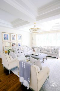 How to Decorate using White with Kids and Pets - Randi Garrett Design