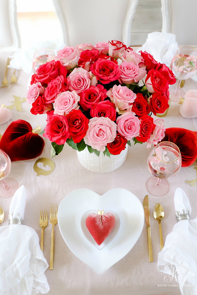 Queen of Hearts Valentine's Day Table