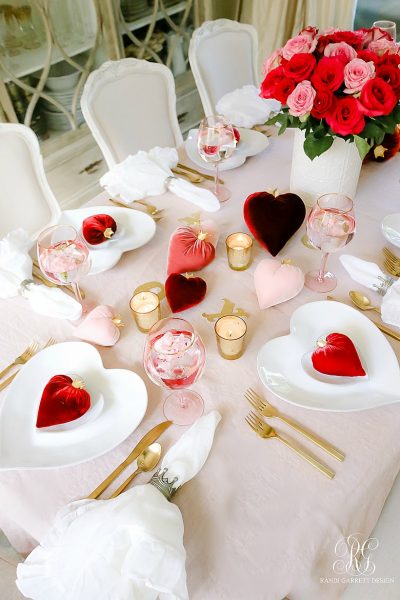 Queen of Hearts Valentine's Day Table - Randi Garrett Design