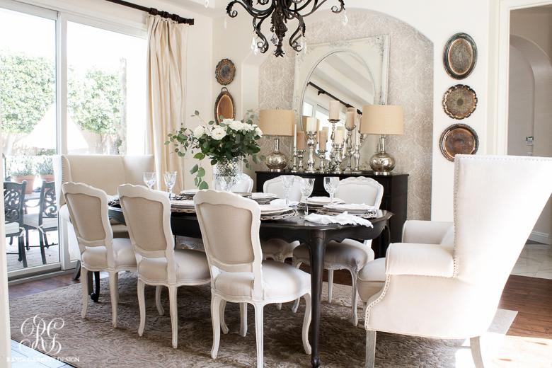 glam dining room pinterest