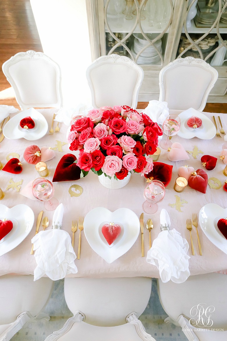 Queen of Hearts Valentine's Day Table