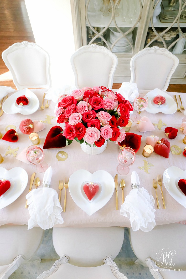 Queen of Hearts Valentine's Day Table - Randi Garrett Design