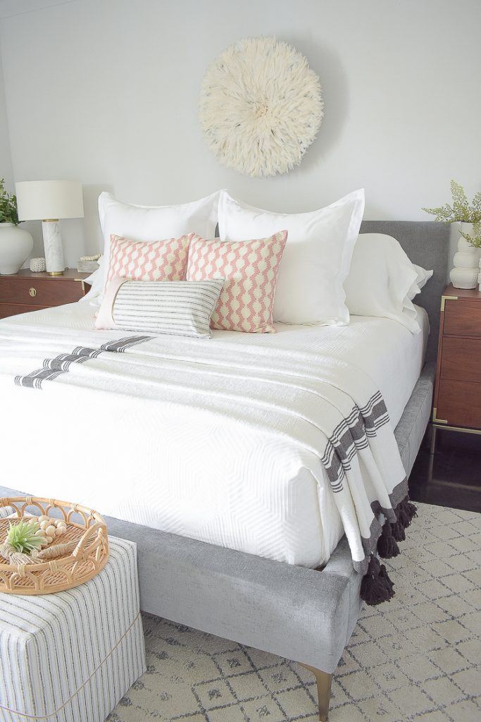 7 Ways to Style Pillows on Your Bed - Randi Garrett Design