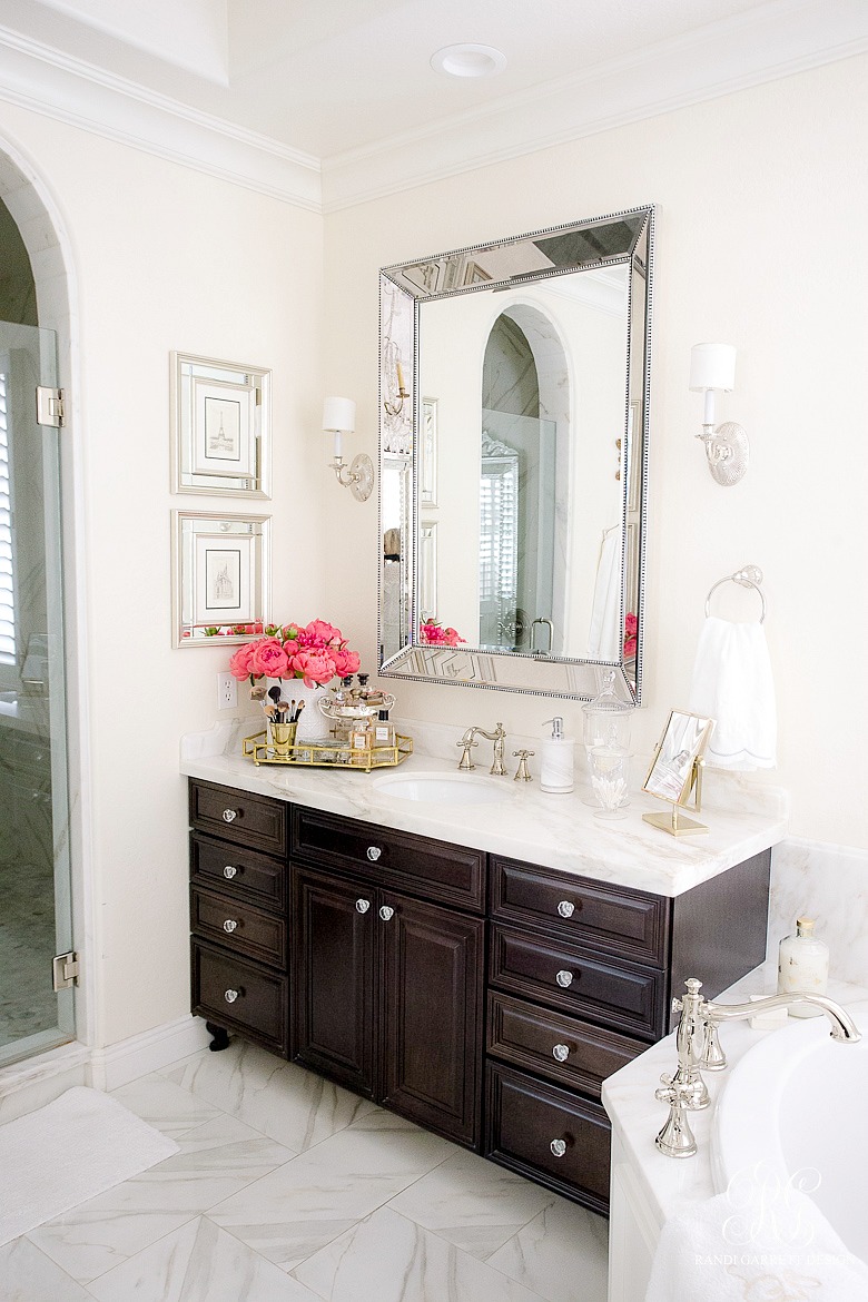 elegant master bathroom