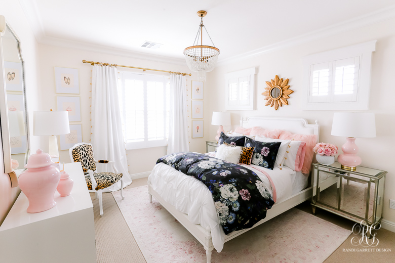 Girly Teen Bedroom Makeover Randi Garrett Design