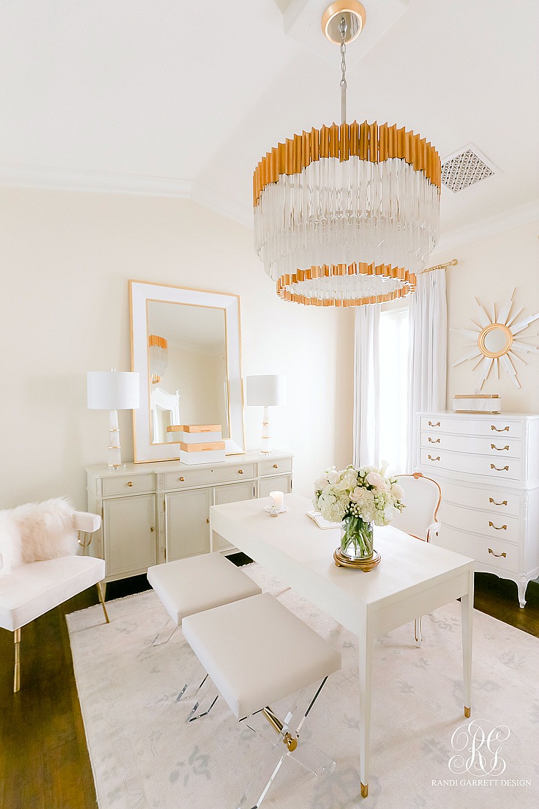 Glam Home Office Reveal