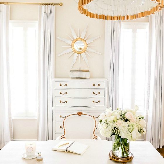 Glam Home Office Reveal